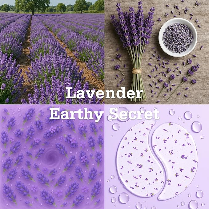 Tintark Lavender Hydrogel Under Eye Patches 28 Pairs 5 Minute Calming Hydrating Eye Mask for Puffy Eyes and Dark Circles Relaxing Cooling Under Eye Pads Ophthalmologist Tested