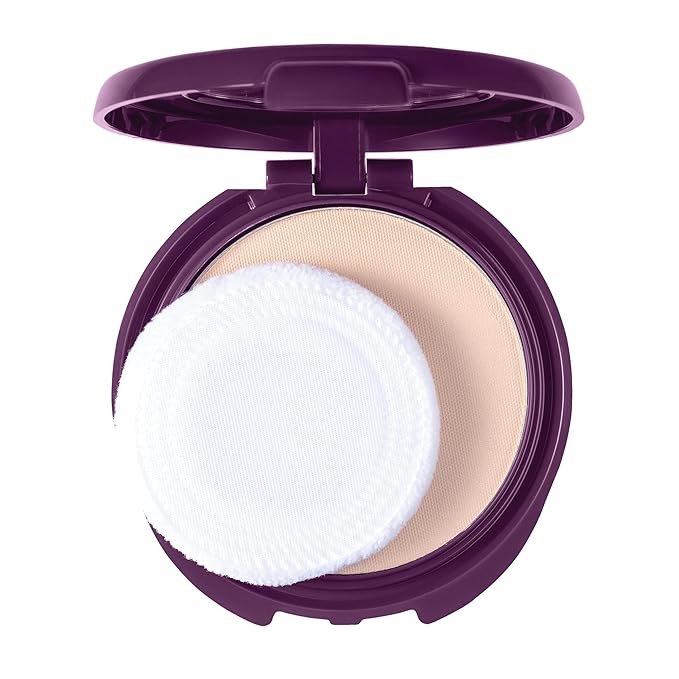 COVERGIRL Advanced Radiance Age-Defying Pressed Powder, Classic Beige 115, 0.39 oz (Packaging May Vary) Conditioning Powder Makeup