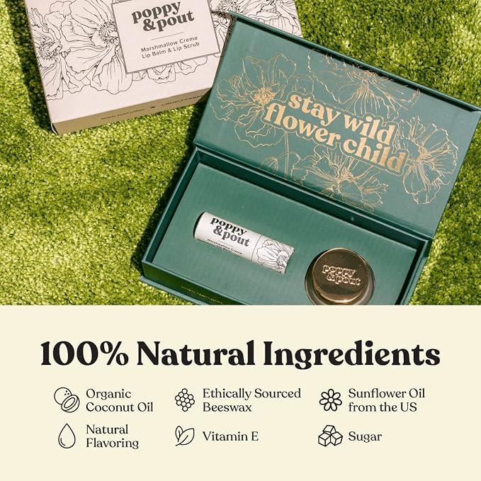 Poppy & Pout Lip Care Set (Island