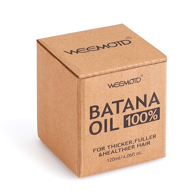 Batana Oil for Hair Growth Dr Sebi, 100% Raw Organic Batana Hair Mask from Honduras, Wild Growth Hair Oil, Scalp Oil Promotes Hair Thickness, Prevents Loss for Men & Women (4.06 Fl Oz, Nutmeg)