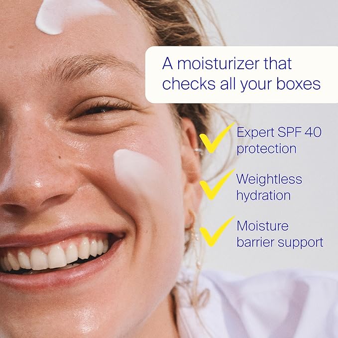 Supergoop! Triple Prep Weightless Multitasking Moisturizer SPF 40 Face Sunscreen - 1.7 fl oz - Hydrates & Protects Skin - Helps Filter Blue Light - Non-Comedogenic - For Normal to Oily Skin Types