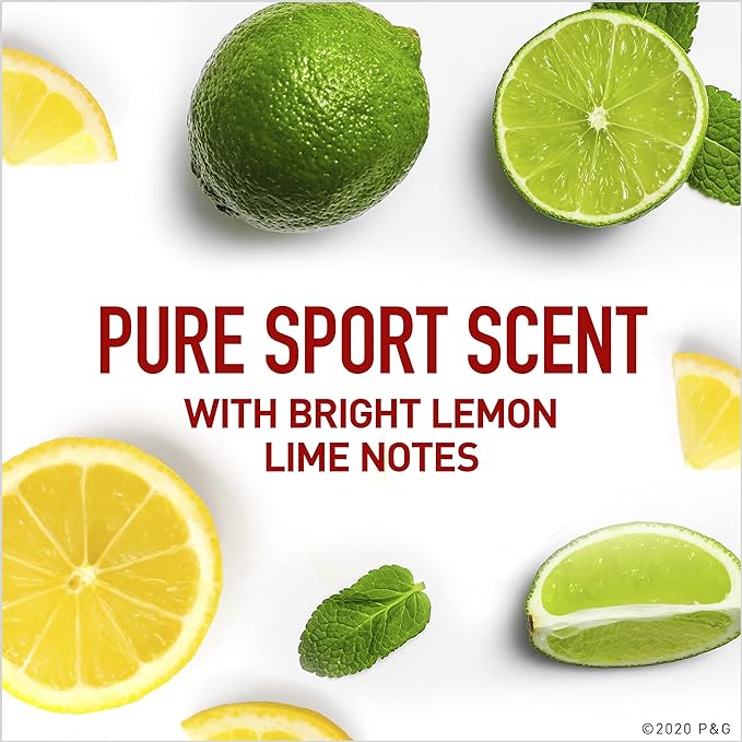 Old Spice Refreshing Body Wash for Men, High Endurance, 3X Defense, 24/7 Shower Fresh with Long Lasting Scent, Pure Sport Scent, 24 oz (Pack of 4)
