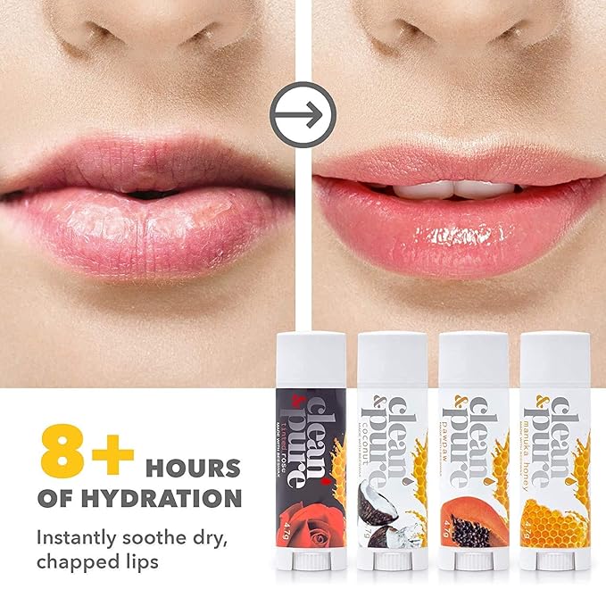 Lip Balm 3-Pack (Hemp & Lemongrass) Australia