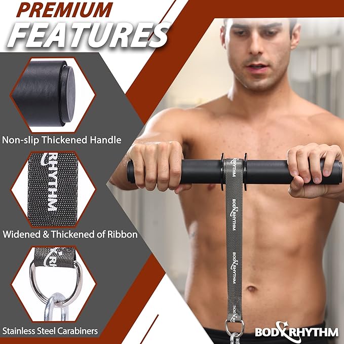 BODYRHYTHM Wrist and Forearm Blaster 1-inch Standard 2-inch Olympic