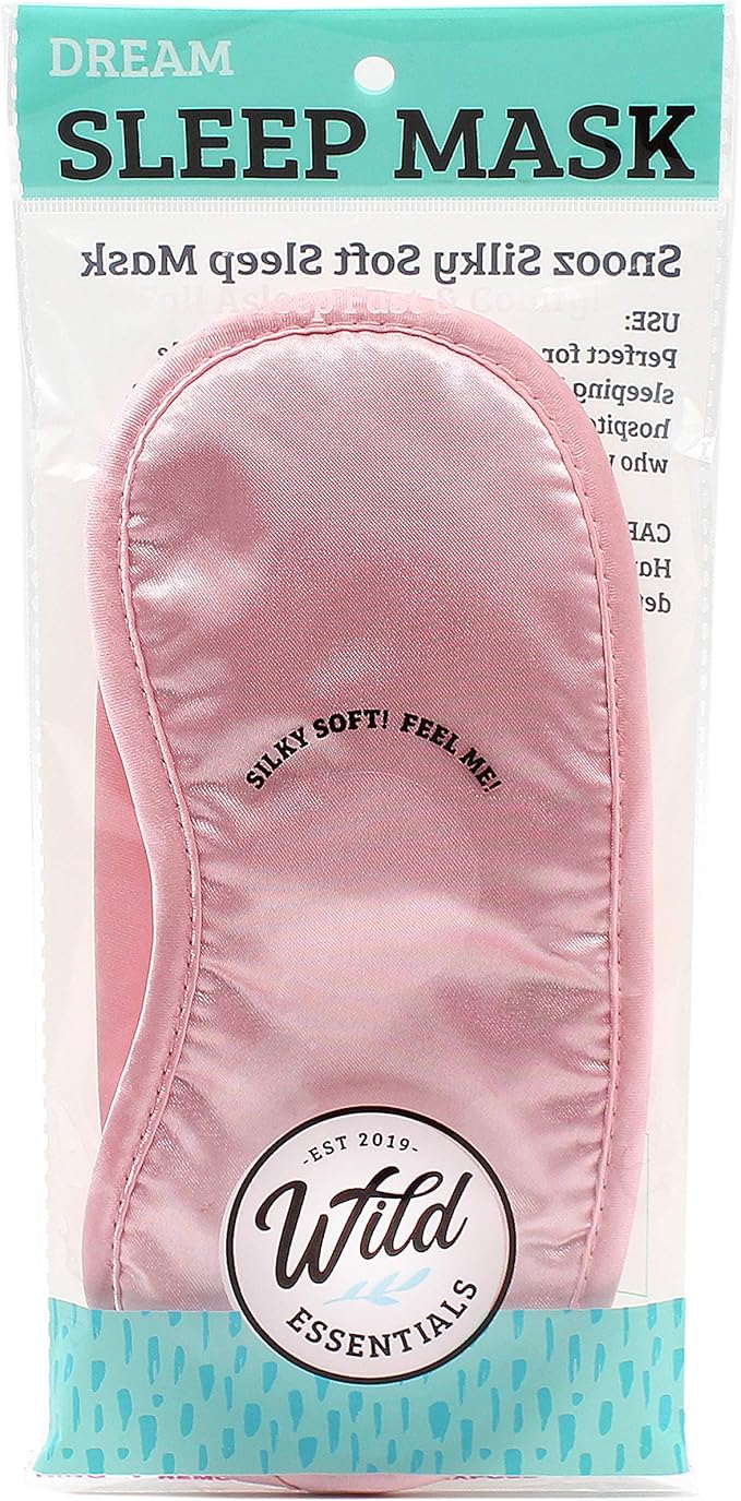 Wild Essentials Snooz Silky Soft Sleep Mask - Princess Pink
