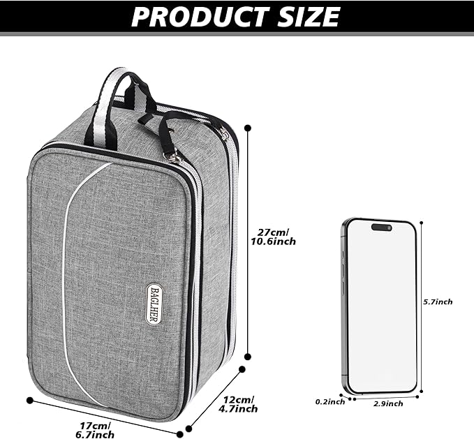 Baglher toiletry bag for men,