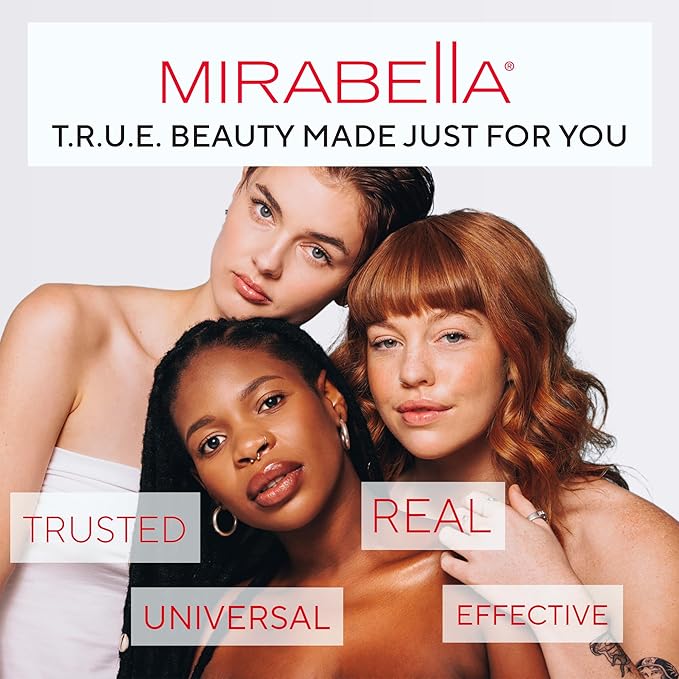 MIRABELLA - Invincible for All Pure Press Foundation, HD-Finish Pressed Powder, Buildable Mineral Pressed Powder Compact with Jojoba & Triglyceride, Age-Defying Makeup for All Skin Types, Medium M10