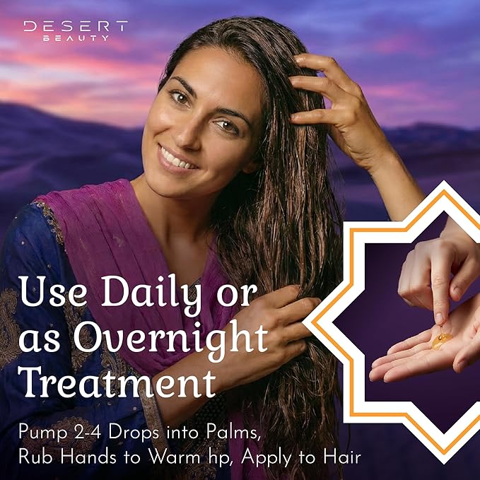 Argan Oil, 4 oz, Hair Oil Treatment for Dry Damaged Hair, Leave-in Conditioner, Hydrating, Strengthens, Natural, Cruelty Free (2 Pack)