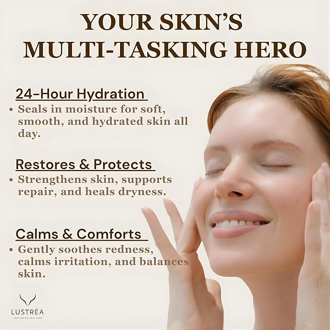 Whipped Tallow Cream for Face & Body 4oz | Grass Fed Beef Tallow Moisturizer | Face Cream for Dry Skin & Sensitive Skin | Beef Tallow Balm, Non-Greasy Daily Skincare (120 gram, Vanilla Lavender)