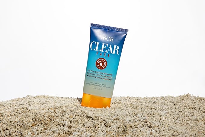 Visor Clear FACE SPF 50 Gel Sunscreen