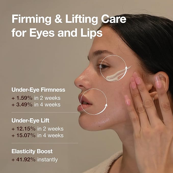 Lyanature KREME I – Organic Korean Eye Cream for Dark Circles & Fine Lines, Anti-Aging & Skin Elasticity, Lightweight, Non-Sticky, Compact, Paraben-Free Skincare (0.7 fl oz / 20g)