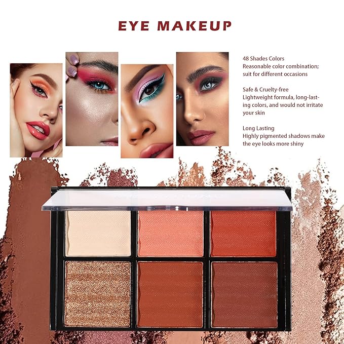 All in One Makeup Kit for Teens, 106 Pcs Professional Makeup Kit for Women Full Kit, Include Eyeshadow Palette, Lipstick Set, Concealer, Foundation, Lipgloss, Make-up Brush(Silver)