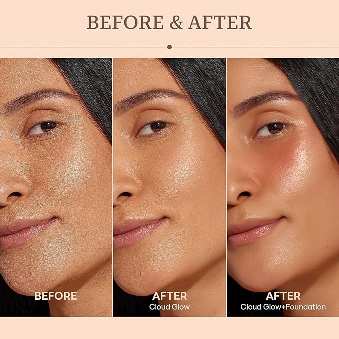 Cloud Glow Priming Foam Brightening Primer, , Pore Skin Tones 40 mL