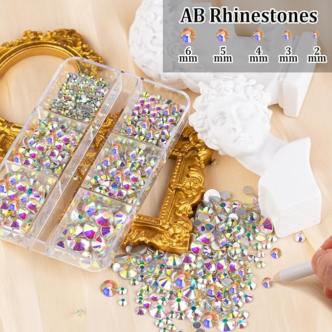 Colorful Face Gems for Makeup Set,