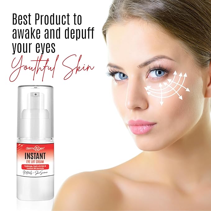 Rapid Reduction Eye Cream - Anti Aging Cream Treatment for Dark Circles - Instant Under Eye Moisturizer - Advanced Peptide Skin Tightening Formula - Instantly Removes Puffiness Wrinkles 20ml