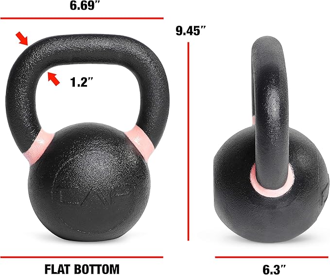 Cap Barbell Cast Iron Competition Kettlebell Weight