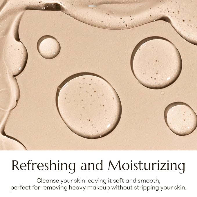 molvany Real Cleansing Oil - Korean Facial Cleanser, Whitehead, Blackhead & Makeup Remover - Complete Plant-Based Oil Cleanser Women Skincare - 6.76 fl. oz