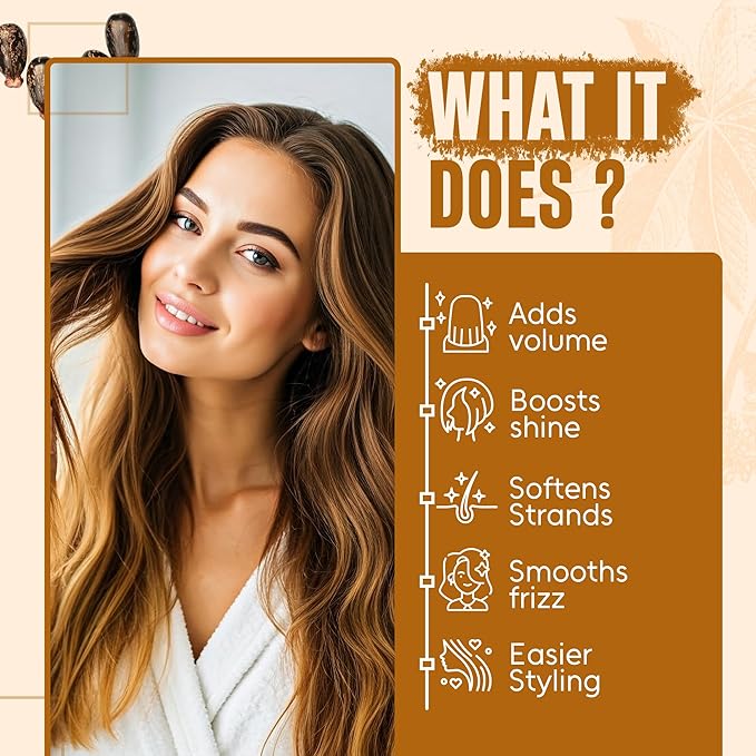 INFINA ESSENTIALS Castor Oil Shampoo and Conditioner Set | 16 fl oz Each | with Batana Oil | Strengthening, Thickening & Hydrating Formula | Supports Hair Growth & Fuller, Healthier Hair