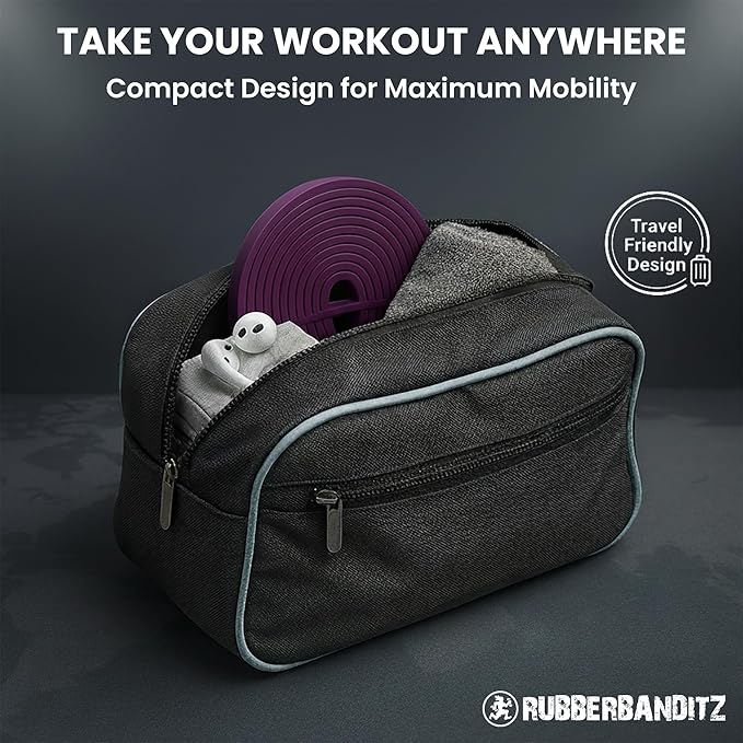 Rubberbanditz Pull Up Assist Resistance Bands Heavy Duty Loop Exercise Workout Bands for Powerlifting, Mobility, and Stretching