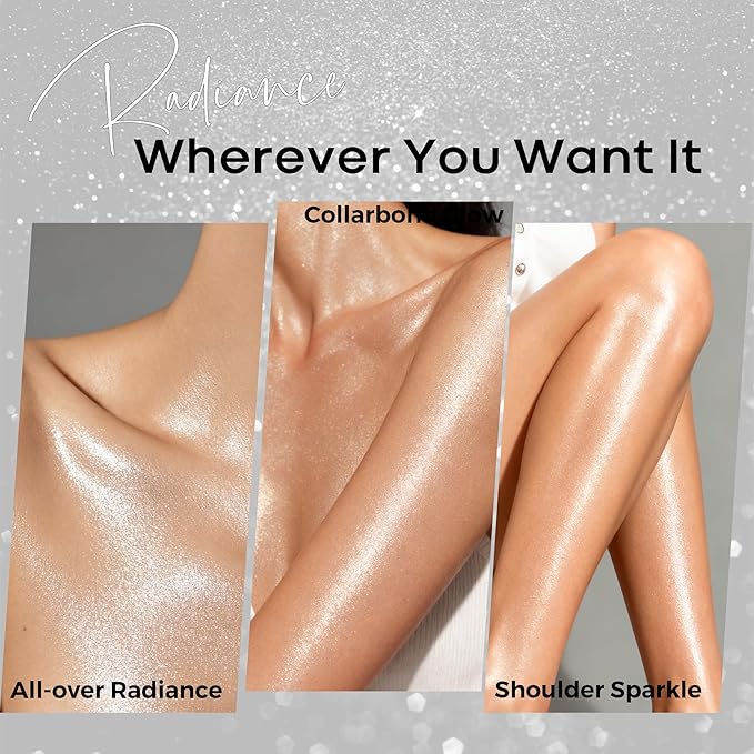 BEPHOLAN Highlighter Powder,High Gloss Glitter,Sparkling Powder Makeup for Face and Body - High-Pigment Shimmer Makeup, Long-Lasting & Buildable（Starlight Mist 10g）