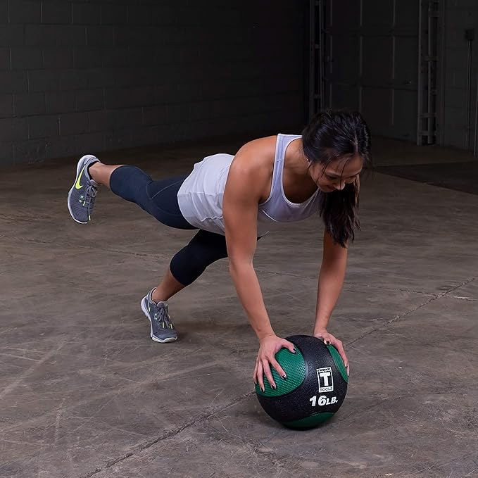 Body-Solid Rubber Medicine Ball - Superior Grip
