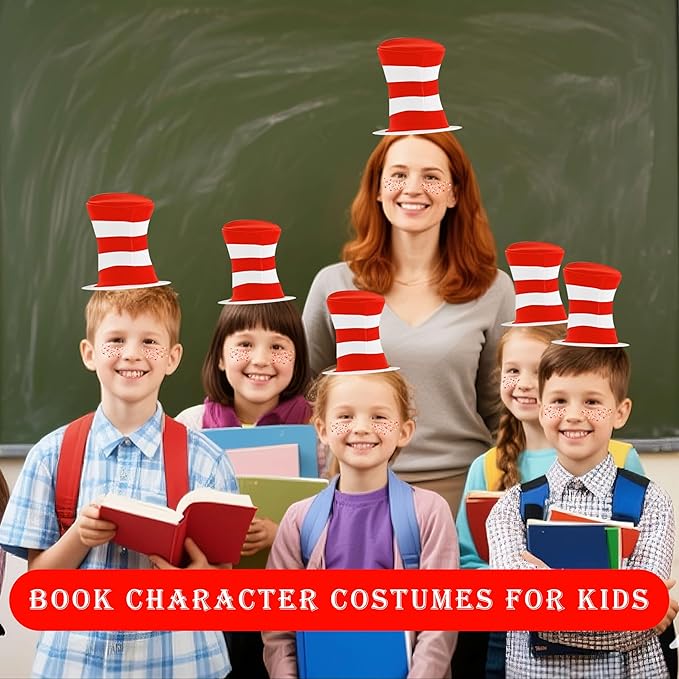 MEICOLY Red and White Face Body Glitter for Reading Week World Book Day,Holographic Self-Adhesive Glitter for Kids Girls Adults,Book Character Costumes Cosplay Accessories for Halloween Festival