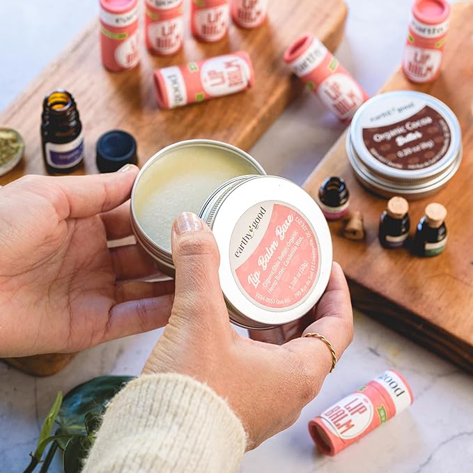 Earthy Good Organic DIY Lip Balm Naturals