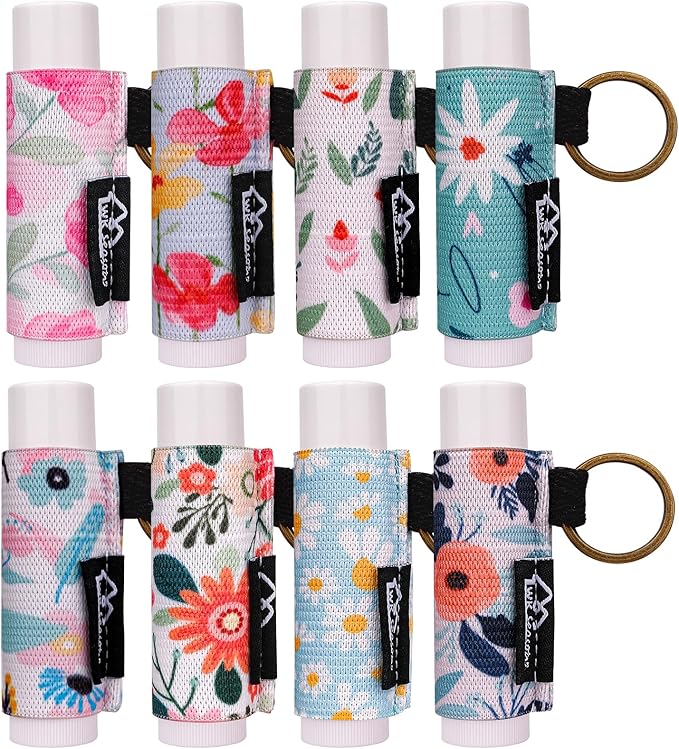 WK IEASON Lip Balm Holder Keychain