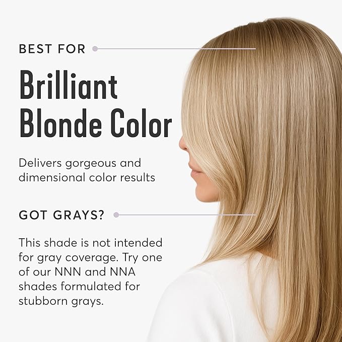 Madison Reed Radiant Hair Color Kit - 9N Medium Neutral Blonde (Nocera Blonde), Dimensional Gray Hair Blending Permanent Hair Dye, PPD-Free & Ammonia-Free, 2 Pack