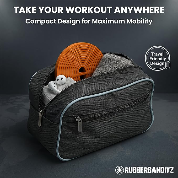 Rubberbanditz Pull Up Assist Resistance Bands Heavy Duty Loop Exercise Workout Bands for Powerlifting, Mobility, and Stretching