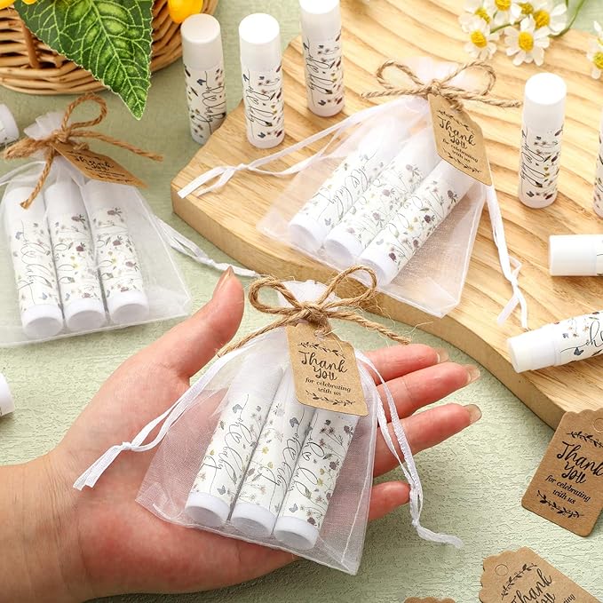 Demissle 50 Pcs Baby Shower Lip Flower)