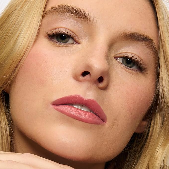 No Makeup Makeup Crème Classic Lipstick, Foolproof Sheer-to-Bold Formula Delivers Long-Lasting Hydration and Buildable Color, Lightweight Satin Finish, Made with Skin-Loving Ingredients, Pink 01