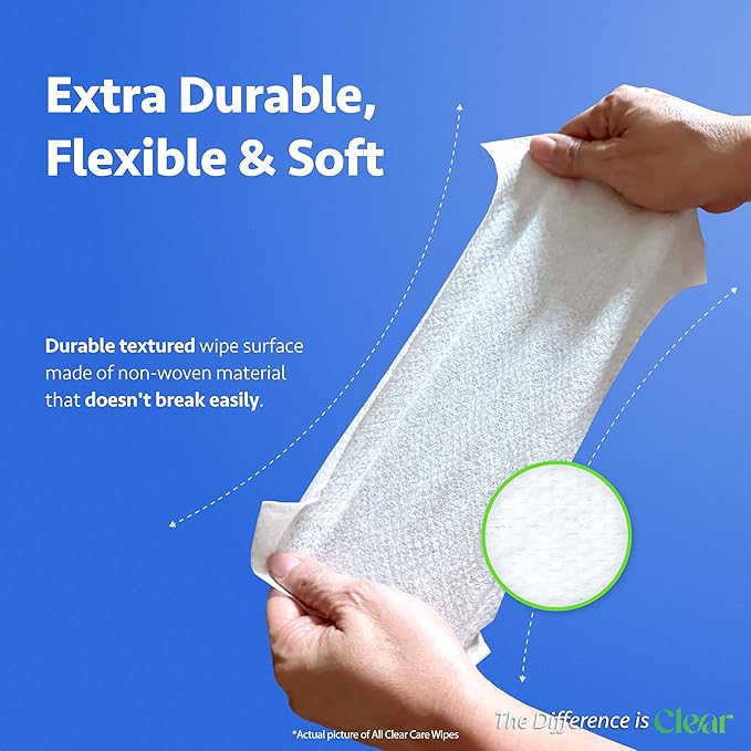 Baby Wipes, Bulk Unscented 24PK (1920 Wipes), 99% Water for Sensitive Skin, Large Soft Durable, Gentle & Hypoallergenic for Babies & Adults, Vitamin E and Aloe, Flip Top Lid