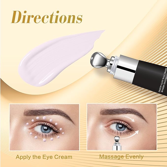 Caffeine eye cream for bags