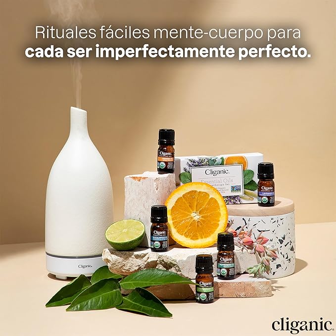 Cliganic Organic Clove Bud Essential Oil, 100% Pure Natural for Aromatherapy | Non-GMO Verified (Packaging May Vary)