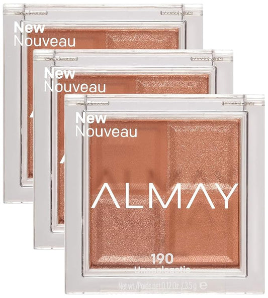 Almay Shadow Squad, Unapologetic, 1 count, eyeshadow palette (Pack of 3)