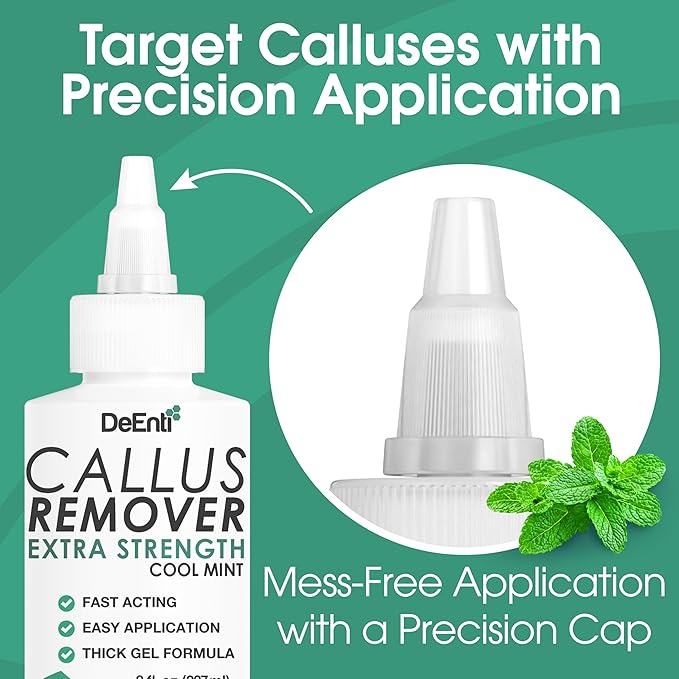 Callus Maintenance Pack, Bundle Includes Mint Scented Callus Remover, Metal Foot Rasp, Foot File, and 4 Pairs of Gloves, Salon Grade Foot Care, Home Manicure and Pedicure Kit