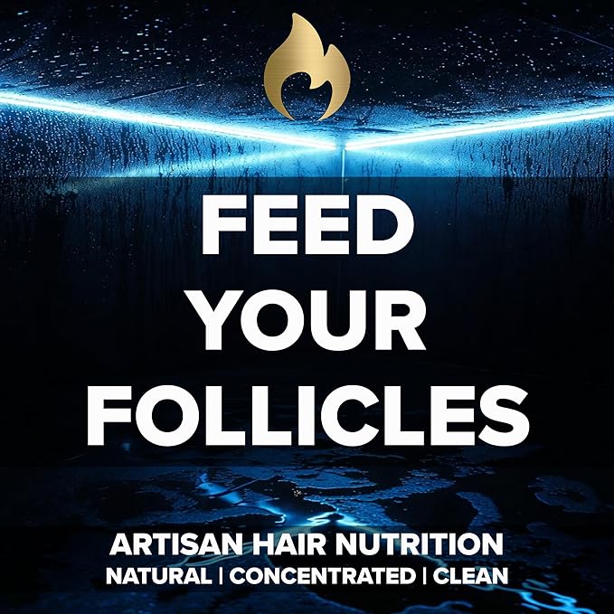 HOTSH!T HAIR CO Mix #118 - Follicle Food for Fine or Thinning Hair - Concentrated and Natural Leave In Hair Nutrition