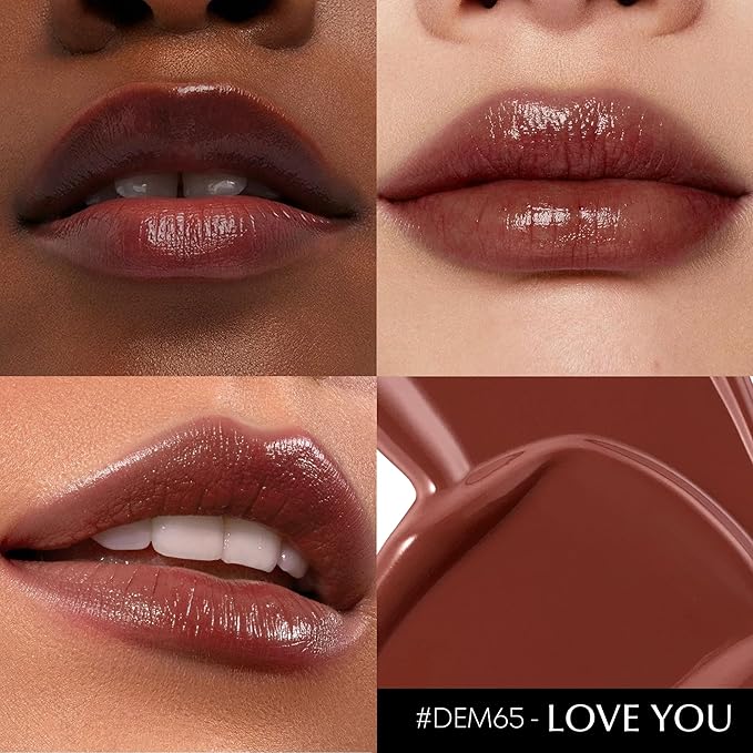 3Pc Hydrate Lipstick for Women Berry Hot Pink Pink Moisture Lipstick Lip Gloss Sheer-Medium Coverage Long Lasting Lipsticks for Dry Lips, DM65/89/96
