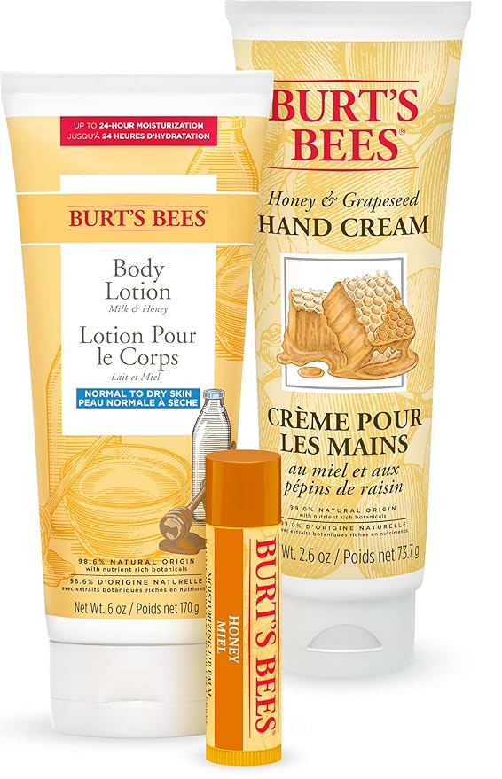 BURTS BEES Honey Pot Gift Set,