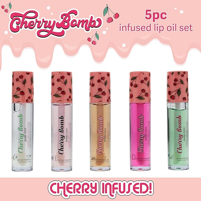Expressions 5pc Lip Oil Set -