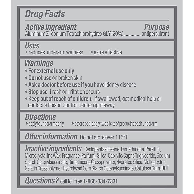 Degree Men Clinical Protection Antiperspirant Deodorant 72-Hour Sweat & Odor Protection Clean Prescription-Strength Antiperspirant For Men with MotionSense Technology 1.7 oz, Pack of 2
