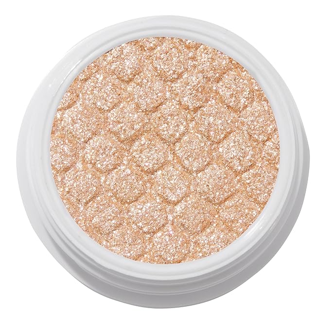 ColourPop Super Shock Shadow - High-Pigment, Crème-Powder Eye Makeup - Single Glitter Eyeshadow with Minimal Fallout and Unique Bouncy Texture - Ivory Eyeshadow - Mighty Morphin (0.07 oz)