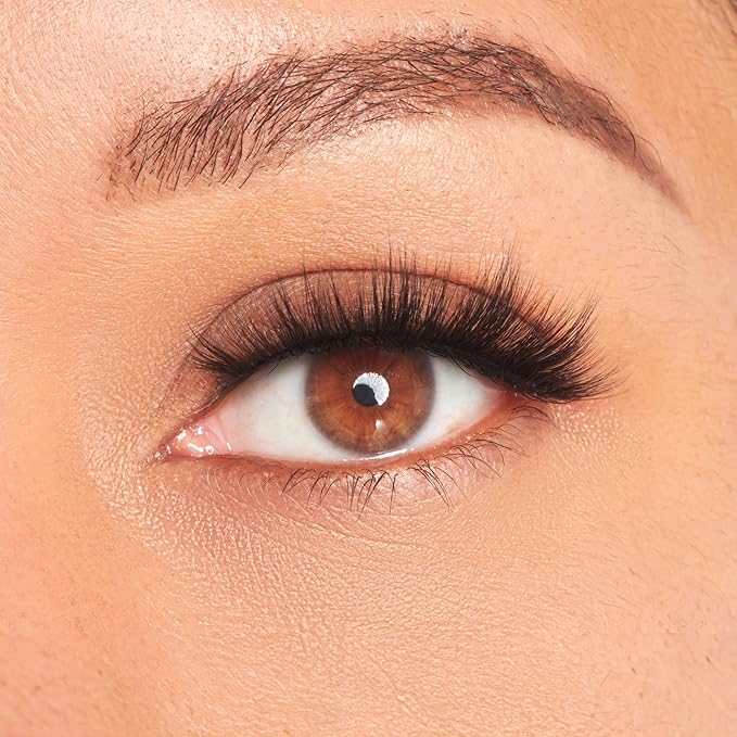 KISS Triple Push-Up, False Eyelashes, 'Corset', 10mm, Includes 1 Pair Of Lash, Easy to Apply, Reusable Lash Clusters