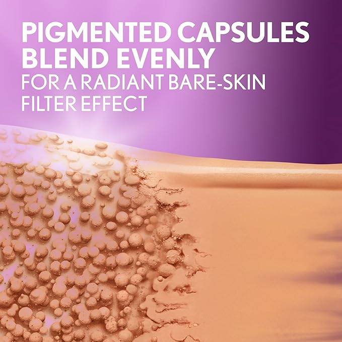 Covergirl Simply Ageless Skin Perfector Essence Foundation, 60 Vegan Formula, 1.0oz