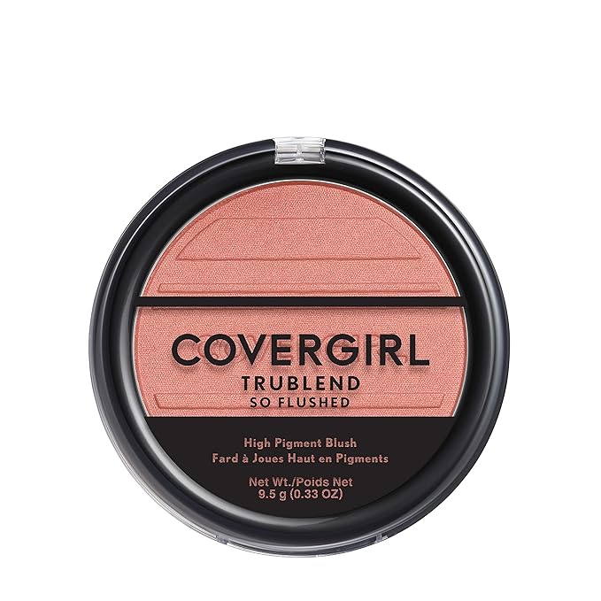 COVERGIRL Trublend So Flushed Coral Crush, Pressed, 0.33 Oz