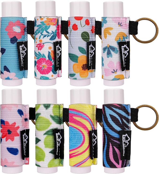 WK IEASON Lip Balm Holder Keychain