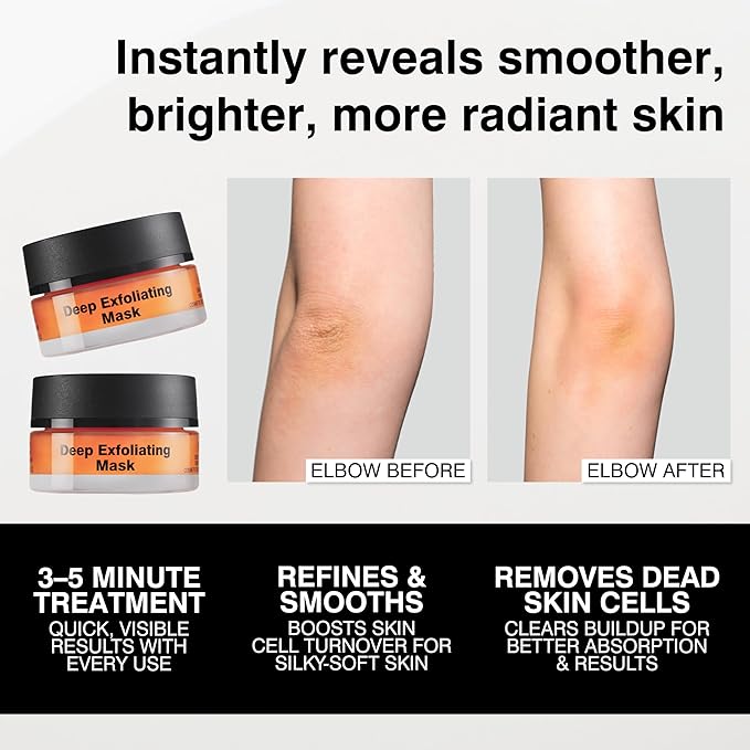 Dr Sebagh - Exfoliating Face Mask [TRAVEL SIZE] - Face Exfoliator for Smooth & Radiant Skin - Exfoliante Facial Clears & Evens Skin Tone - Skin Exfoliator for Skin Cell Boost (0.5 fl.oz.)