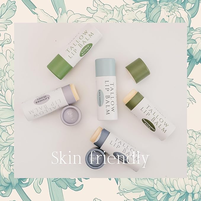 Organic Tallow Lip Balm (Citrus Bouquet)