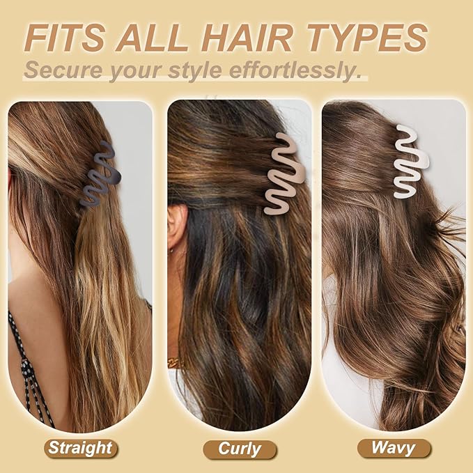 4PCS Large Hair Clips, 4.5" Non-Slip Hair Claws for Women, Matte Claw Clips for Thick Hair&Thin Hair, Hair Styling Accessories（Black & Light Coffee & Blue & White）